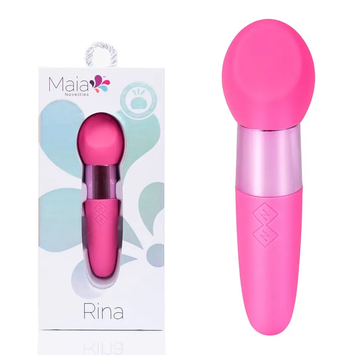 Maia Toys Vibrators Maia RINA Pink Pink 133 cm USB Rechargeable Vibrator