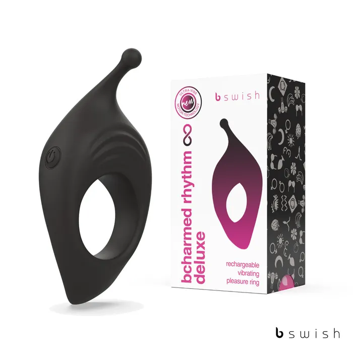 Male Sex Toys BCharmed Rhythm Infinite Deluxe USB Rechargeable Vibrating Cock Ring Bswish Male Sex Toys BCharmed Rhythm Infinite Deluxe USB Rechargeable Vibrating Cock Ring Bswish
