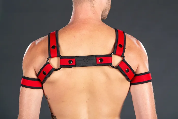 Mr S Leather Female Sex Toys Neo Bold Color Bulldog Harness
