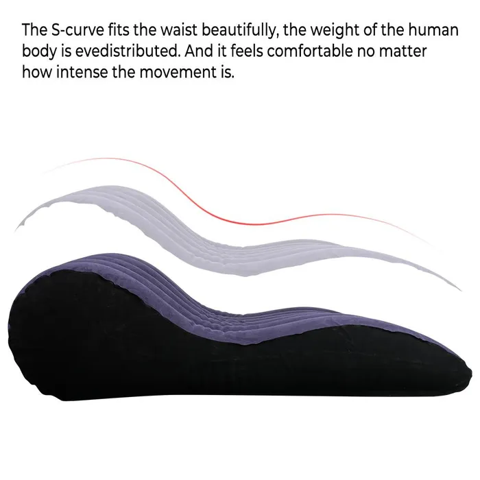 soniker Couples Adult Cushion Hold Pillow Sex Mat Chair Bed Portable Sex Furniture For Couples Sexual Love Positions Inflatable Sofa