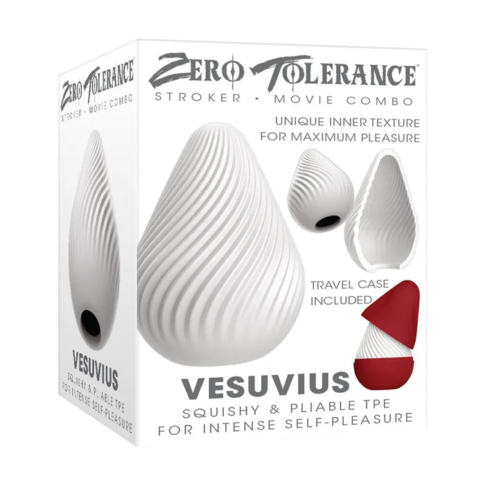 Zero Tolerance Zero Tolerance VESUVIUS Mini Stroker Egg Male Sex Toys
