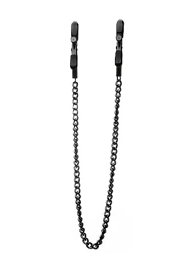 Anal SHOTS AMERICA Adjustable Nipple Clamps Black