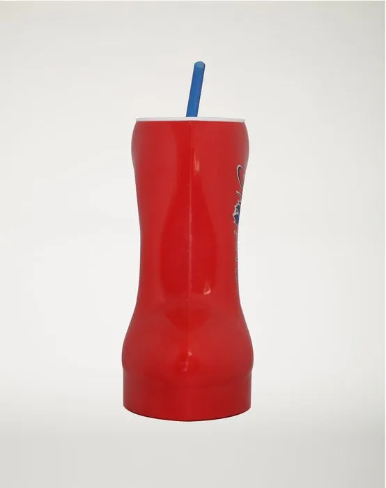 Assorted Vendors Strippy Cup Red Anal