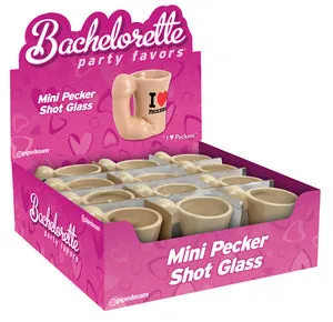Bachelorette Mini Pecker Shot Glass Dsp Pipedream Products Dildos