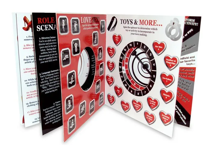 Bedroom Bondage Book Game Ball and Chain Couples