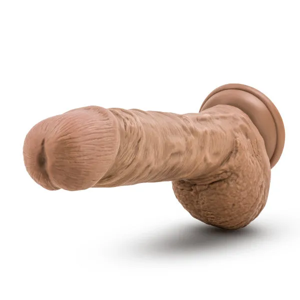 Blush Novelties Silicone Willys 9 W BallsMocha Female Sex Toys