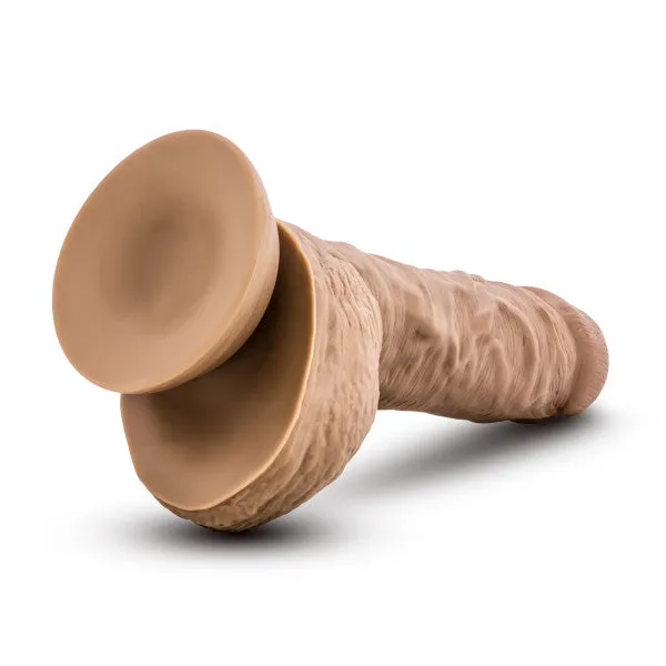 Blush Novelties Silicone Willys 9 W BallsMocha Female Sex Toys
