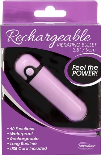 BMS Enterprises Vibrators Rechargeable Bullet Purple