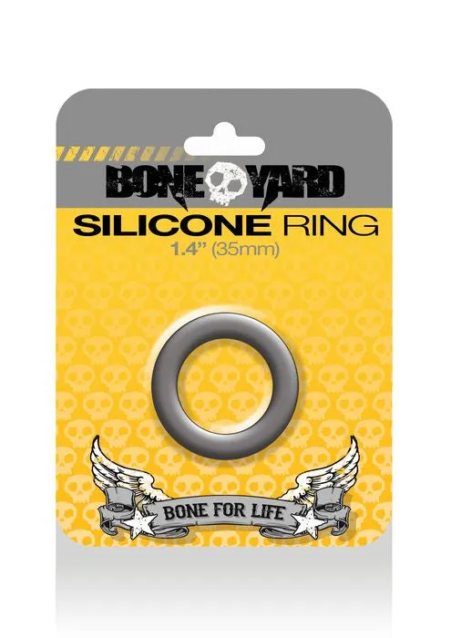 Boneyard Silicone Ring 35mm Grey Rascal Toys Male Sex Toys