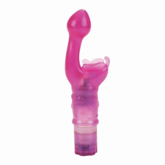 California Exotic Novelties Vibrators Pink Butterfly Kiss Vibe