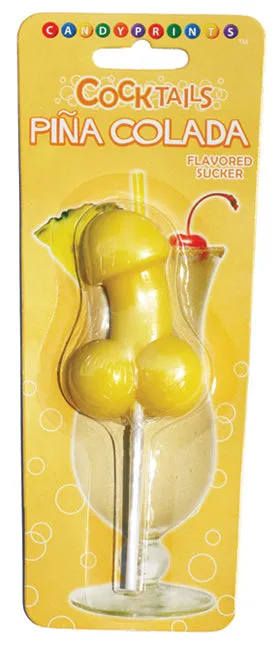 Cocktail Sucker Pina Colada Candy Prints Vibrators