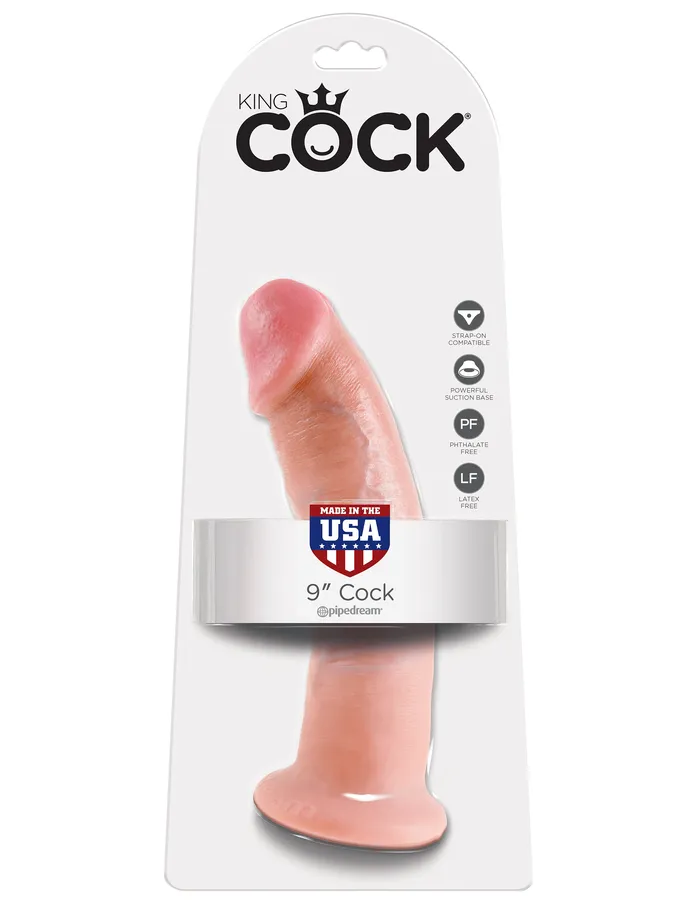 Dildos King Cock 9in Cock Flesh Pipedream Products
