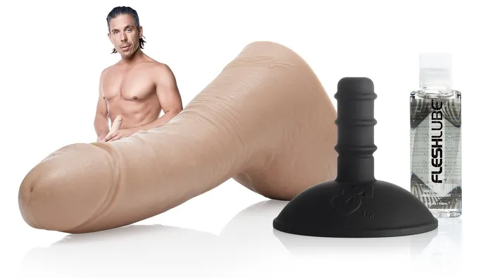 Dildos Mick Blue Dildo Pack with Fleshlube Slide Fleshlight