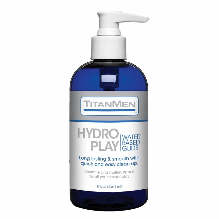 Doc Johnson Novelties Couples Titanmen Hydro Play Water Based Glide 8 Oz