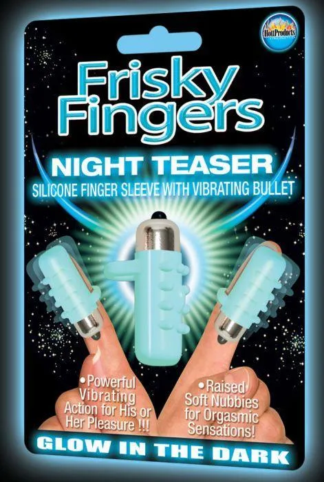 HOTT Products Dildos Frisky Fingers Glow In The Dark HOTT Products Dildos Frisky Fingers Glow In The Dark
