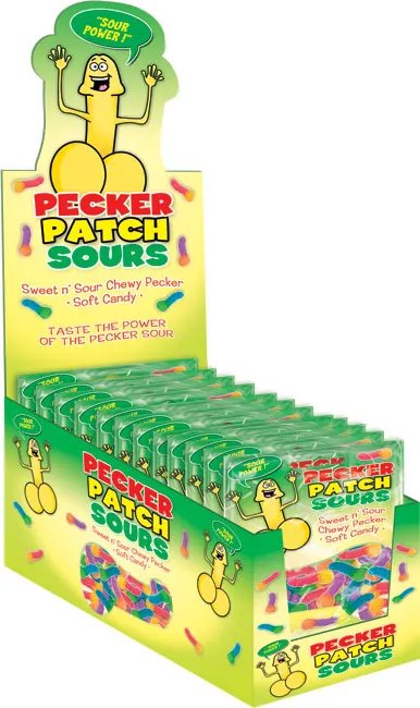 HOTT Products Vibrators Sour Pecker Patch Display HOTT Products Vibrators Sour Pecker Patch Display