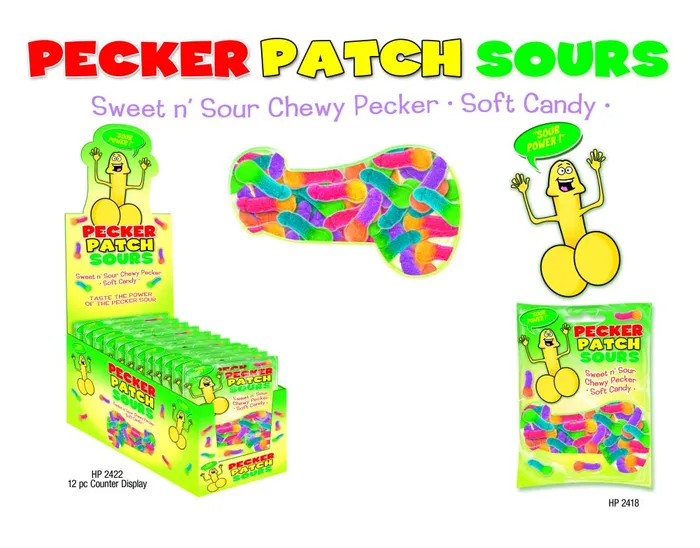 HOTT Products Vibrators Sour Pecker Patch Display HOTT Products Vibrators Sour Pecker Patch Display