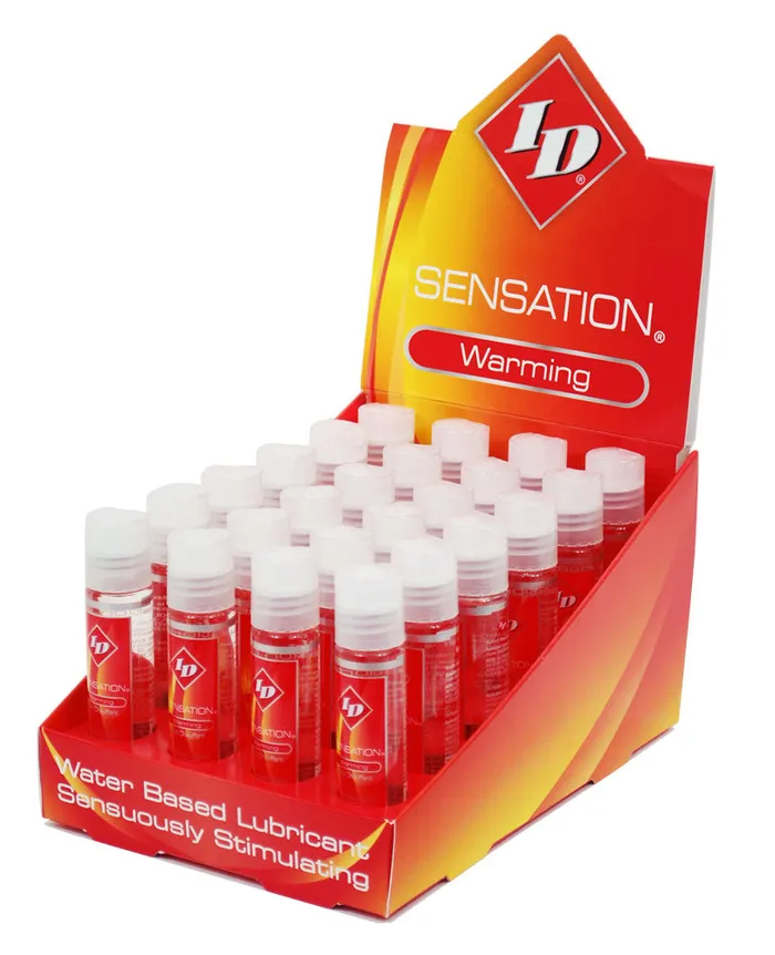 Id Display 1 Oz Sensation 24 Pieces ID Lube Vibrators