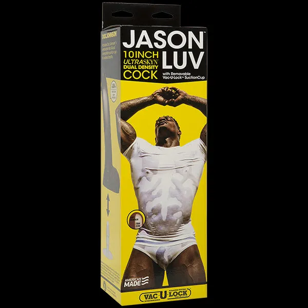 Jason Luv Ultraskyn Cock Chocolate Doc Johnson Novelties Dildos