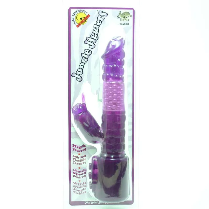 Jungle Jigglers Wabbit Purple Golden Triangle Vibrators