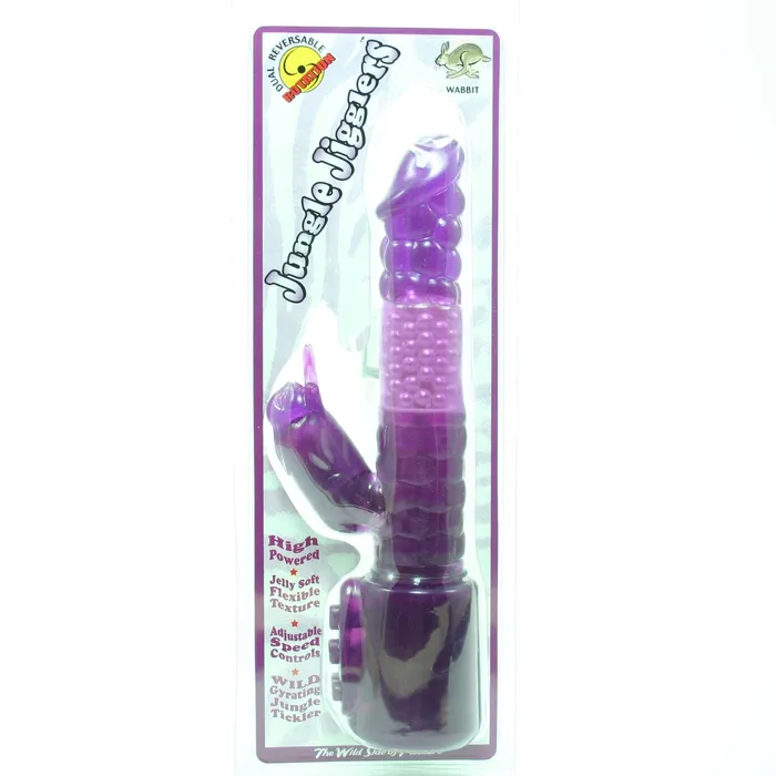 Jungle Jigglers Wabbit Purple Golden Triangle Vibrators