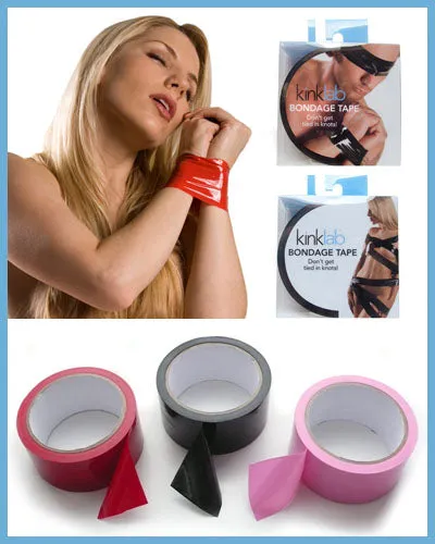 Kink Labs Anal Bondage Tape Male Black