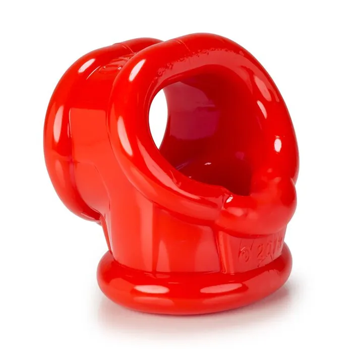 Male Sex Toys Cocksling 2 Cock Ball Sling Oxballs Red OXBALLS