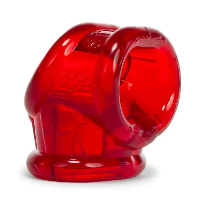 Male Sex Toys Cocksling 2 Cock Ball Sling Oxballs Red OXBALLS