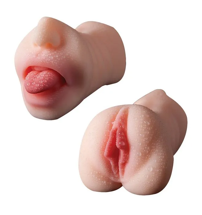 Male Sex Toys HOTT Products Skinsations Man Eater Pussy Mouth Masturbator