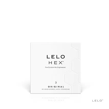 Male Sex Toys Lelo Hex Original Condom 3pk