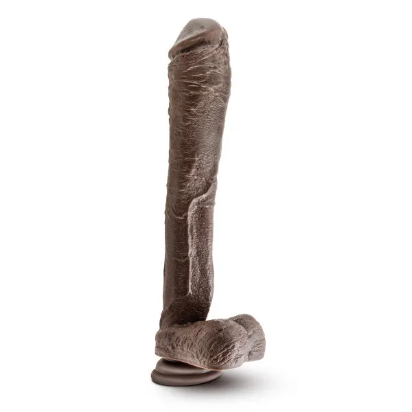 Mr Skin Mr Ed 13 Dildo WSuction Cup Chocolate Blush Novelties Dildos