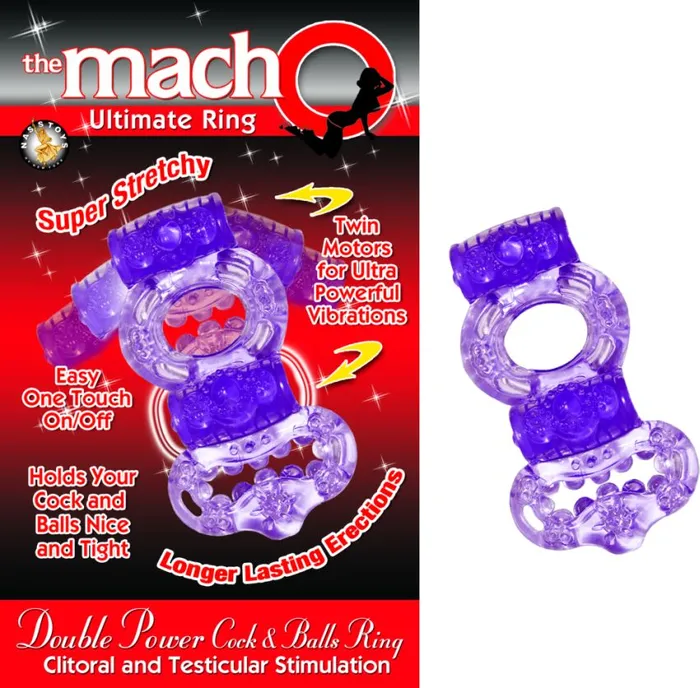 Nasstoys Dildos Double Power Cock Balls Ring