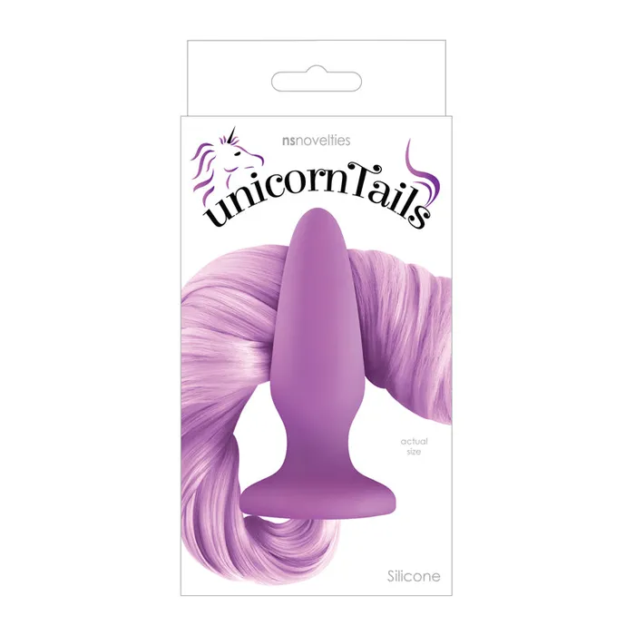 NS Novelties Vibrators Unicorn Tails Pastel Purple