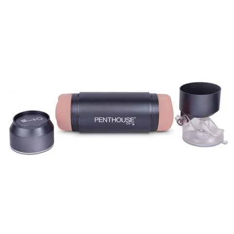 Penthouse Pet Cyberskin Hands Free Adjustable Dual Stroker Jenna Sativa Topco Male Sex Toys Penthouse Pet Cyberskin Hands Free Adjustable Dual Stroker Jenna Sativa Topco Male Sex Toys