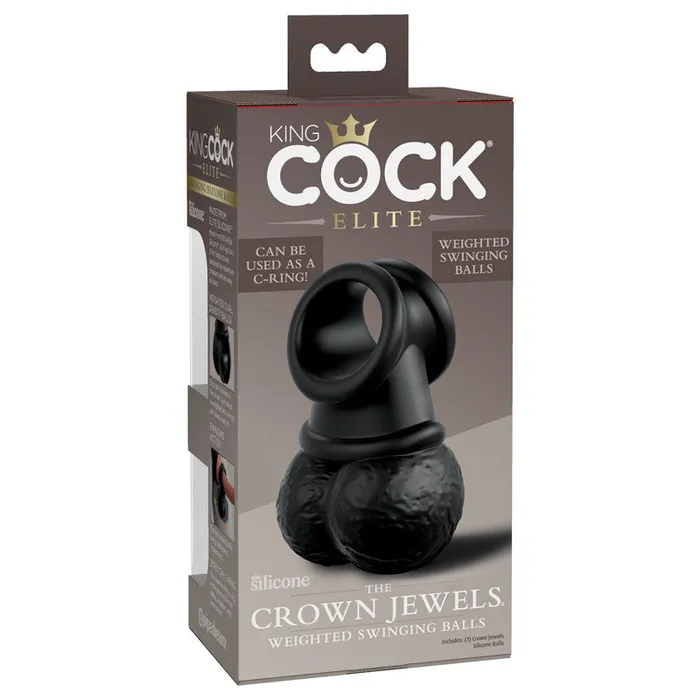Pipedream Dildos King Cock Elite Swinging Silicone Balls Pipedream Dildos King Cock Elite Swinging Silicone Balls