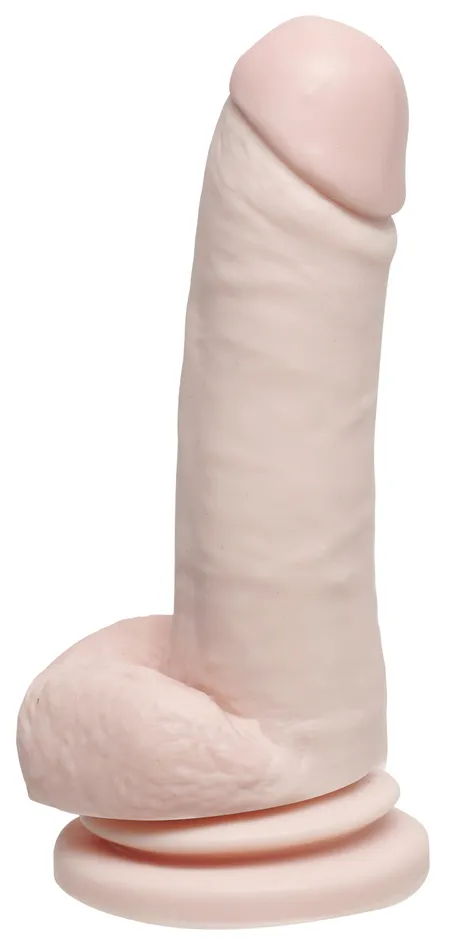 Pipedream Products Dildos Basix Rubber Works 8in Suction Cup Dong Flesh