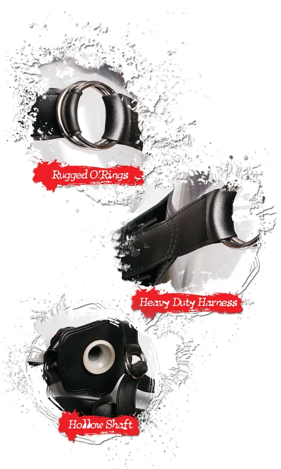 Pipedream Products Female Sex Toys Fetish Fantasy Extreme 12in Hollow StrapOn Black Pipedream Products Female Sex Toys Fetish Fantasy Extreme 12in Hollow StrapOn Black
