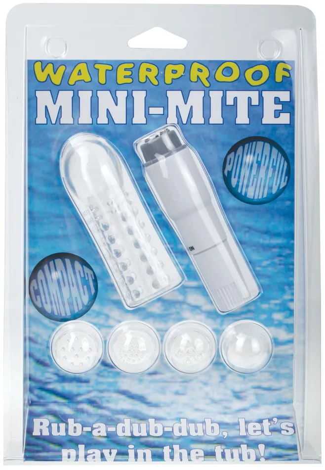 Pipedream Products Female Sex Toys WProof Mini Mite Massager White