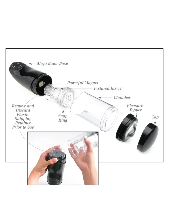 Pipedream Products Male Sex Toys Pipedream Extreme Mega Bator Pussy