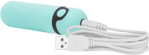 Rechargeable Bullet Teal BMS Enterprises Vibrators