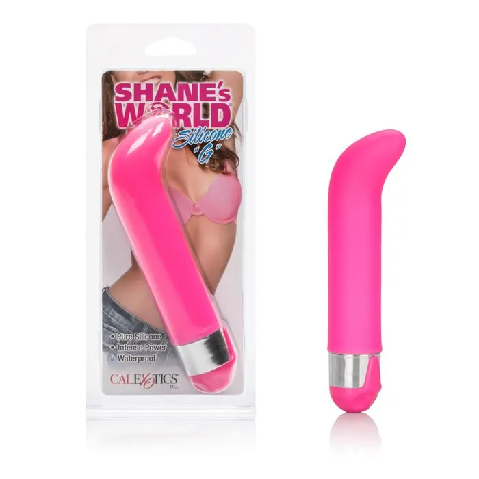 Shanes World Silicone G Pink Vibrator California Exotic Novelties Vibrators