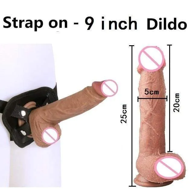 SxLife Official Dildos 789 inch Real Skin Feel Silicone Soft Dildo