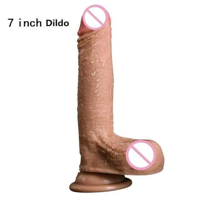 SxLife Official Dildos 789 inch Real Skin Feel Silicone Soft Dildo