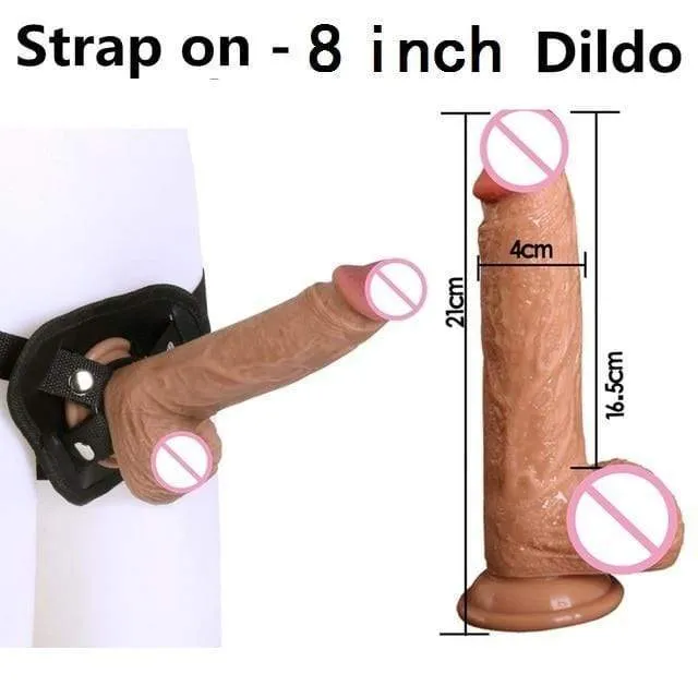 SxLife Official Dildos 789 inch Real Skin Feel Silicone Soft Dildo