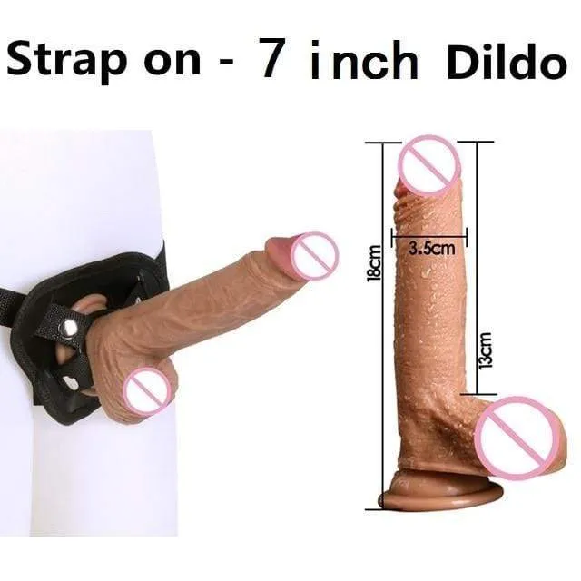 SxLife Official Dildos 789 inch Real Skin Feel Silicone Soft Dildo