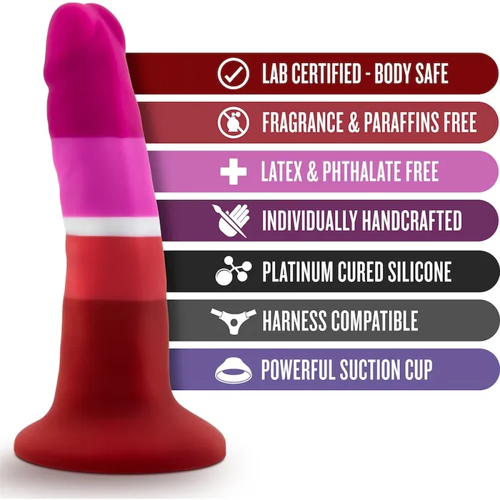 Vibrant Vibes Australia Quality Sex Toys Great Prices Dildos Avant Pride P3 Beauty Silicone Dildo