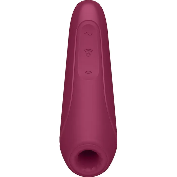 Vibrant Vibes Australia Quality Sex Toys Great Prices Vibrators Satisfyer Curvy1 Rose Red