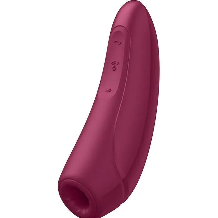 Vibrant Vibes Australia Quality Sex Toys Great Prices Vibrators Satisfyer Curvy1 Rose Red