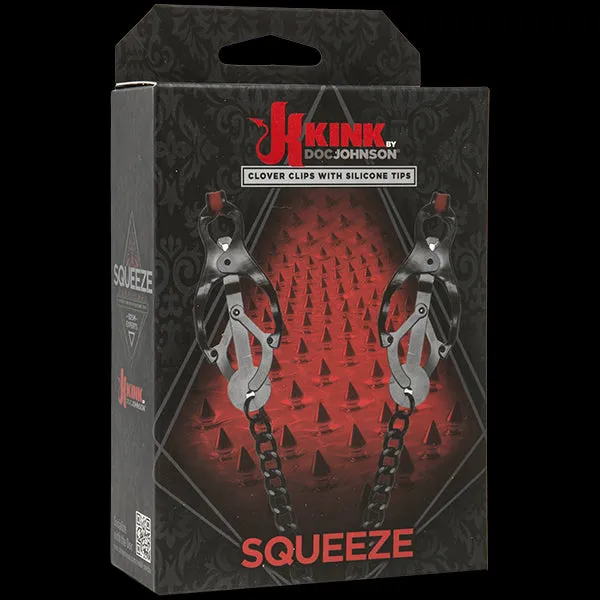 Vibrators Doc Johnson Novelties Kink Squeeze Clover Clips