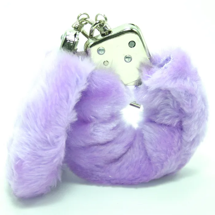 Vibrators Love Cuffs Plush Lavender Golden Triangle